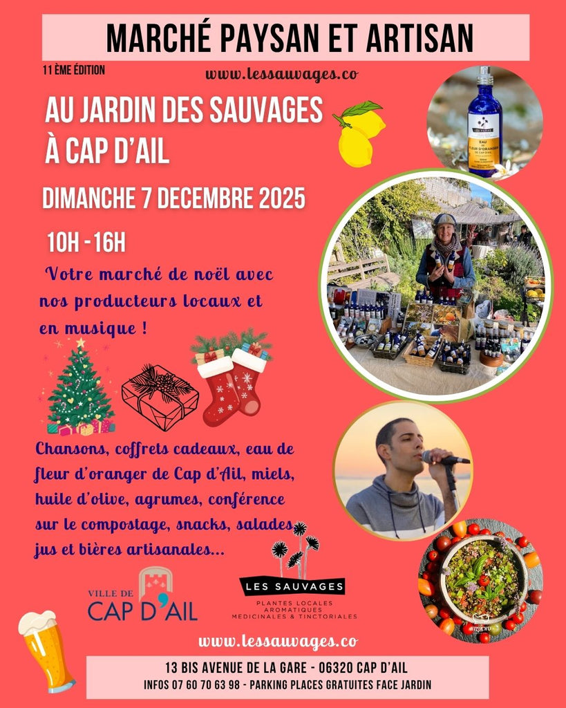 Dimanche 7/12/2025 Marché paysan- guinguette